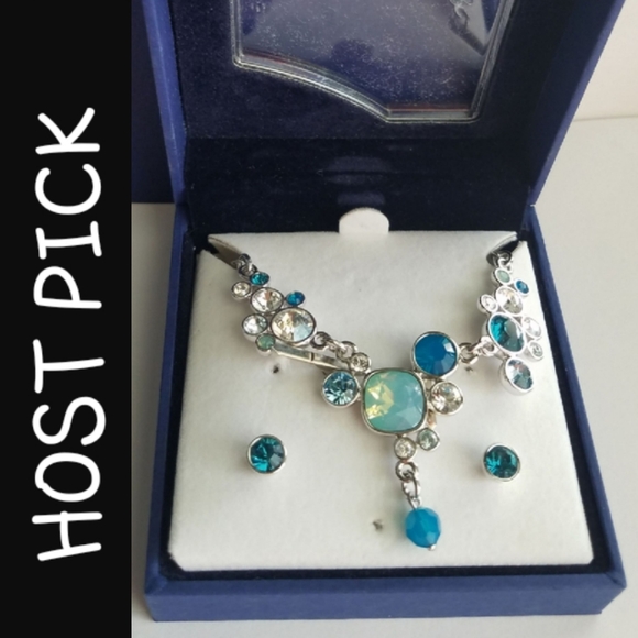 Swarovski Jewelry - AUTHENTIC Swarovski Necklace & Earrings NWT